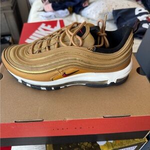 Nike Air Max 97 Metallic Gold Sneakers